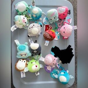 🩷🩵14💜💚 Bundle of Kellytoy Original Squishmallows 3.5” clips